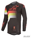 ALPINESTARS Techstar Venom Jersey Black / Red Fluo / Yellow Fluo Size S