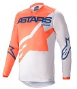 ALPINESTARS Racer Braap Jersey Orange / Light Gray / Dark Blue Size M