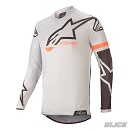 ALPINESTARS Youth Racer Compass Jersey Light Gray / Black Size XL