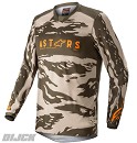 ALPINESTARS Youth Jersey Racer Tactical Military Sand / Camo / Tangerine Size L
