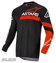 ALPINESTARS Youth Racer Chaser Jersey Black / Bright Red  Size M