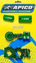 APICO Factory Bling Pack KXF250 11-20 / KXF450 09-18 GREEN