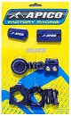 APICO Factory Bling Pack RMZ250 07-18 / RMZ450 05-18 BLUE