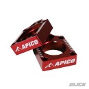 APICO Rear Axle Blocks CR/CRF RED