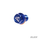APICO Oil Drainplug + Magnet CR80-500 83-07 / YZ250 97-25 BLUE