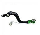 APICO Rear Brake Pedal KX125 04-08 BLACK/GREEN