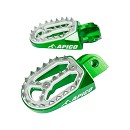 FOOT PEG PRO-BITE KAWASAKI KX250F 06-19, KX450F 07-19 GREEN