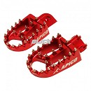 APICO Xtreme Footpegs RMZ250 10-16 / RMZ450 10+12-16  RED