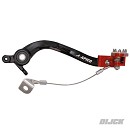 APICO Rear Brake Pedal SX125/250/300 23-24 / SXF250/350/450 23-24  / TC125/250 23-24  / FC250/350/450 23-24  BLACK/ORANGE