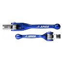 APICO Flexi Lever Set KTM SX125 14-15 / HVA TC125 14-16 / TC250 17-20 / TE125 014-16 / TE/FE 150/250/300/450/501 17-18 / FC250/450 16-20  BLUE
