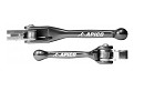 APICO Flexi Lever Set HONDA CRF250 07-24 / CRF450 07-20 Titanium Colour
