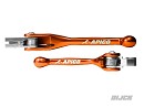 APICO Flexi Lever Set KTM SX125/150 16-26 / SX/EXC250/300 14-26 / SXF/EXC-F250/350/450/500 14-26 + HVA TC/FC250/350/450/501 14-16 + 22-26 / TE/FE 250/300/350/450/501 14-15 + 25-26 GASGAS MC/F 125-450 21-23  ORANGE
