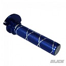 APICO Throttle Tube Aluminium + Bearing KTM SX85 18-26 / SX125/150/250 17-22 HUSQVARNA TC85 18-26 / TC125/250 17-22 / GASGAS MC85 21-26 / MC125 21-22 BLUE