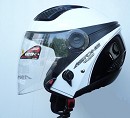 ASTONE Helmet DJ10 Graphic Carlton Black