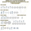 BOLT Full Plastic Fastener kit KX125/250 03-08 / KXF250 04-12 / KXF450 06-11 / RMZ250 04-06