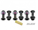 APICO Sprocket Fastening Kit Black (6 pc)