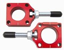 BOLT KAWA Chain Adjuster KX125/250 04-07 / KXF250/450 04-16 RED