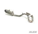 OS Racing Complete TITANIUM Exhaust System KTM SXF250-350-450 19-22 / XC-F250-450 19-22 / HUSQVARNA FC250-350-450 19-22 / GASGAS MCF250-450 21-23 + Carbon Endcap