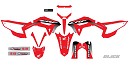D'Cor Graphic Kit CRF450 21-24 HRC Honda WHITE Background