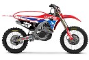 D'Cor Seatcover CRF250 18-21 / CRF450 17-20 Honda Red / White / Blue RED BUD
