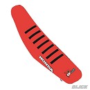 D'Cor Seatcover CRF250 22-26 / CRF450 21-26 Honda Red / Black