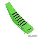 D'Cor Seatcover KXF250 21-25 / KXF450 19-25 Green Side + Green Top + Black Ribs Kawasaki