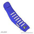D'Cor Seatcover YZ65 18-25 Yamaha Blue + White Ribs