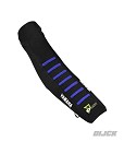 D'Cor Seatcover YZ125/250 02-21 Yamaha Black + Blue Ribs