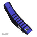 D'Cor Seatcover YZ125/250 22-26 Yamaha Black + Blue Top + Black Ribs