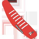 D'Cor Seatcover GASGAS MC125-450 21-22 Red + White Ribs