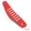D'Cor Seatcover GASGAS MC125-450 24-25 Red + White Ribs