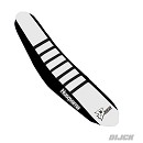 D'Cor Seatcover HUSQVARNA TC/FC125-450 16-18 / TE/FE 250-501 17-19 Black + White Top + Black Ribs