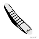 D'Cor Seatcover HUSQVARNA TC/FC125-450 23-25 / TE/FE 250-501 24-25 Black + White Top + Black Ribs