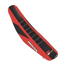D'Cor Seatcover CRF250 18-20 / CRF450 17-21 Honda Red / Black GEICO