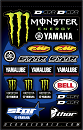 D'Cor Decal Sheet Monster Star Yamaha