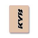 D'Cor Upper Fork Decal KYB Black