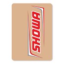 D'Cor Upper Fork Decal SHOWA Red / White