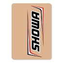 D'Cor Upper Fork Decal SHOWA Black / White