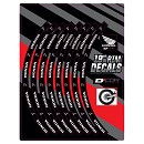D'Cor Rim Decals 19 Rear Honda Logos