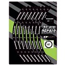 D'Cor Rim Decals 21 Front Kawasaki Logos