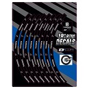 D'Cor Rim Decals 19 Rear Husqvarna Logos