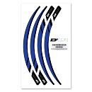 D'Cor Rim Decals Blue