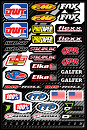 D'Cor Decal Sheet Misc ATV Logos