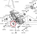 KX OEM Keerring Voortandwiel KXF450 19-25