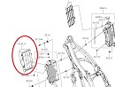KX OEM Radiateur Rooster KXF450 24-25 LINKS