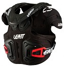 LEATT 2.0 JUNIOR Fusion Bodyprotector & Neckbrace Black Size L/XL