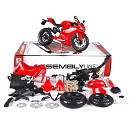 MAISTO DUCATI 1199 Red Toy Model 1:12