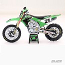 NEW RAY KAWASAKI Mini Motor Jason Anderson #21 Replica Schaal 1:12