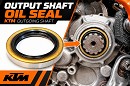 KTM OEM Keerring Voortandwiel 32X45X7