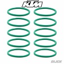 KTM OEM O-Ring (10 pak) uitlaat SX/EXC 125/144/150/200/250/300/380/ 00-21 10-pack  (44,00X3,00 Viton)